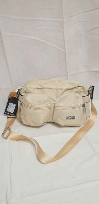 🎁Borsa tracolla donna beige nuova 