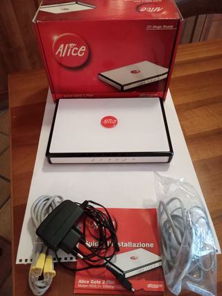 Modem Wi-Fi TIM + Modem Alice omaggio