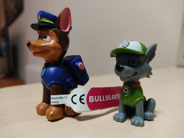 Figura Chase Rocky Patrulla canina pvc