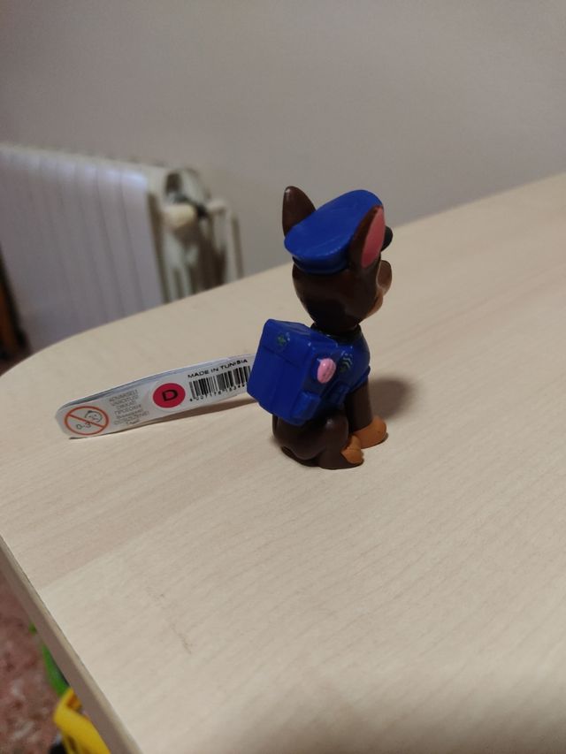 Figura Chase Rocky Patrulla canina pvc
