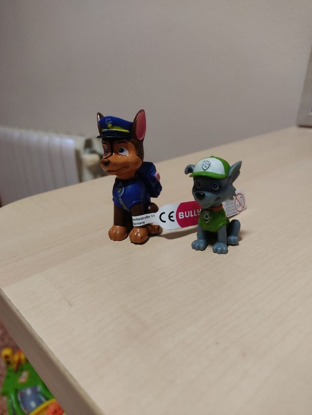 Figura Chase Rocky Patrulla canina pvc