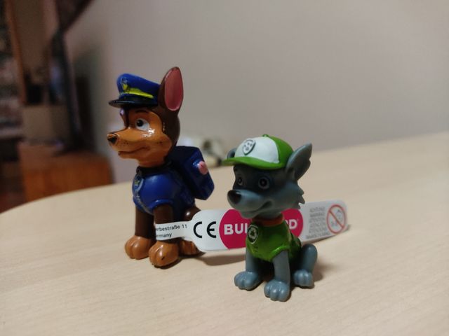 Figura Chase Rocky Patrulla canina pvc