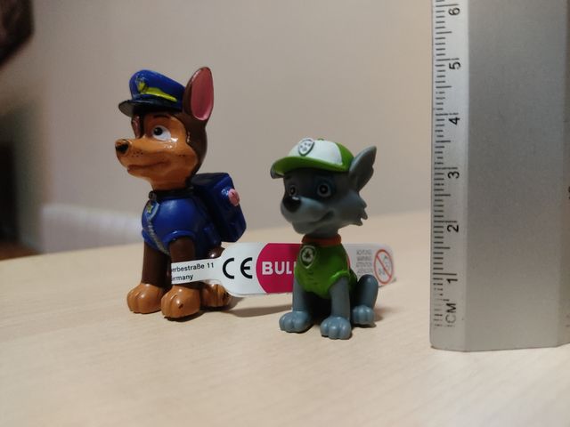 Figura Chase Rocky Patrulla canina pvc