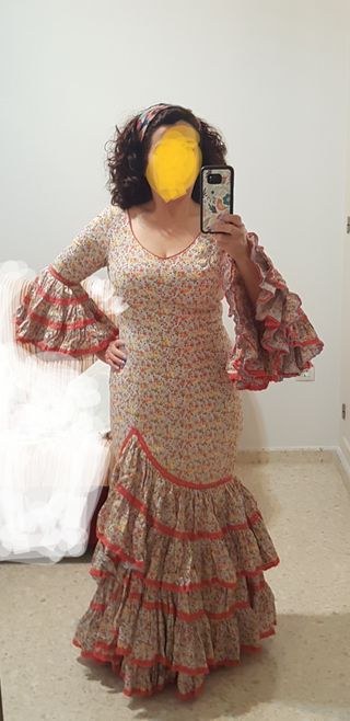 Traje de Flamenca Talla 40-42