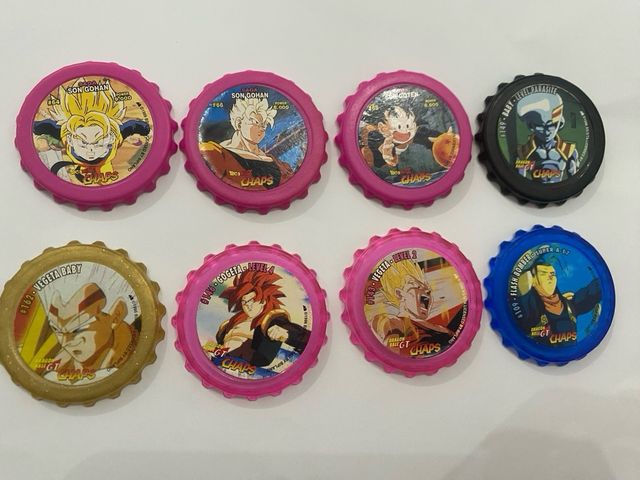 LOTE 72 UND Tazos Dragon Ball