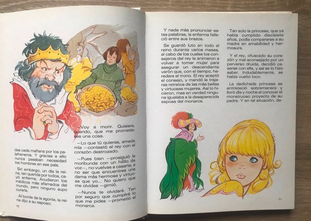 Libro infantil «Cuentos de Perrault» y otros