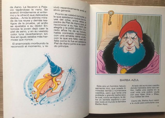 Libro infantil «Cuentos de Perrault» y otros