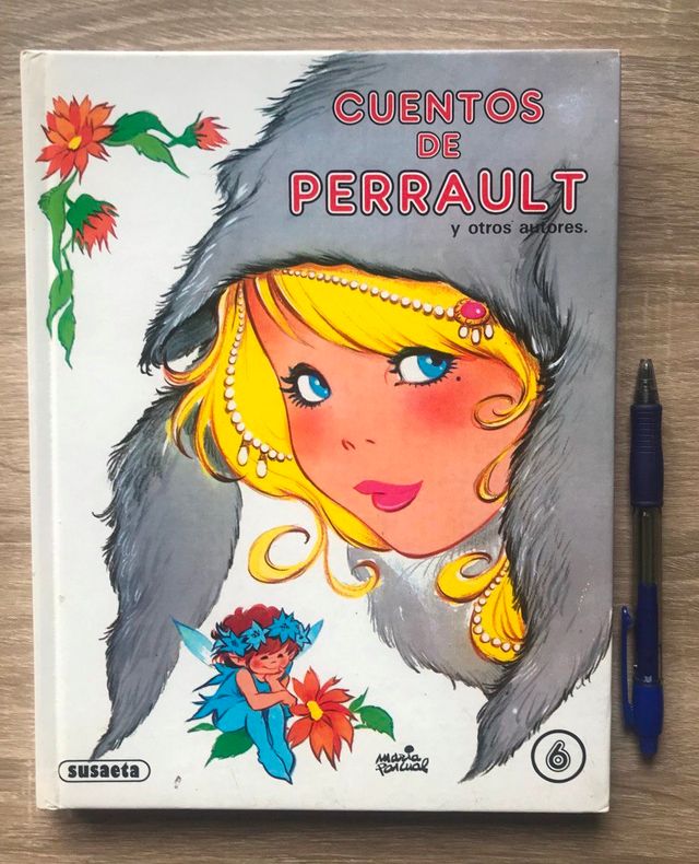 Libro infantil «Cuentos de Perrault» y otros