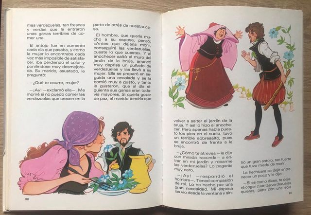 Libro infantil «Cuentos de Perrault» y otros