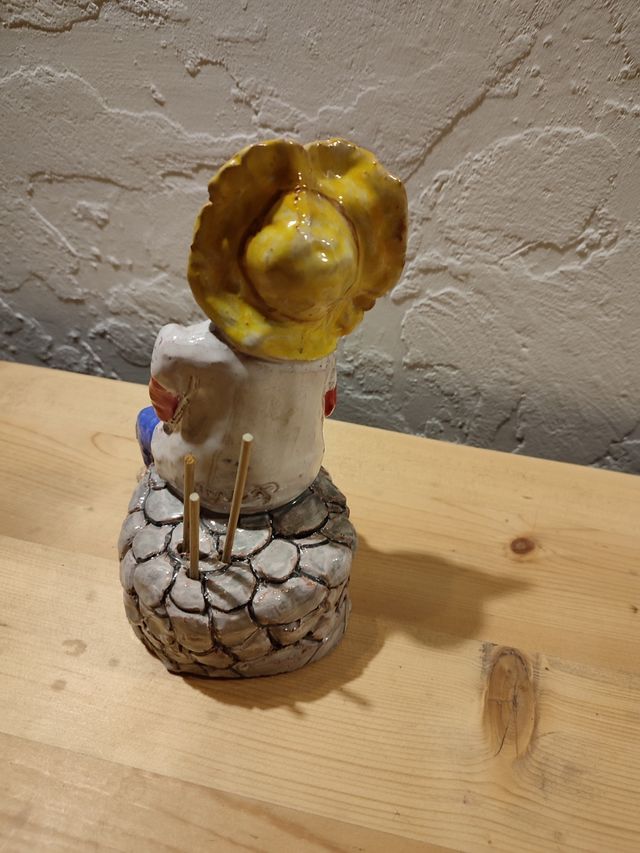 Statuetta Sampei fatta a mano