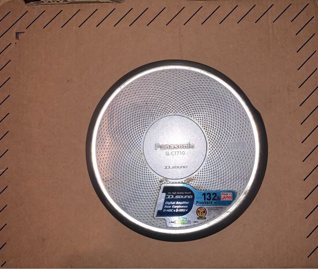 Reproductor CD MP3 portátil