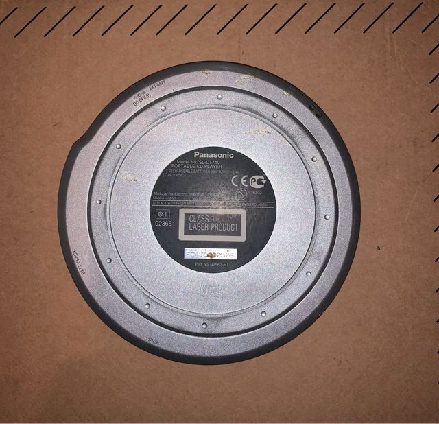 Reproductor CD MP3 portátil