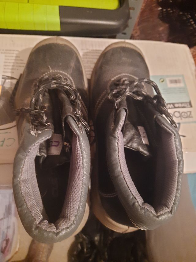 Botas biqueira de aço 