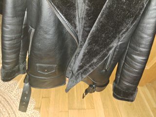 Cazadora biker doble faz