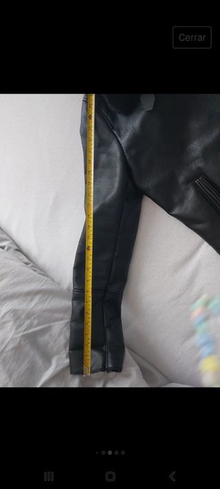 Cazadora biker doble faz