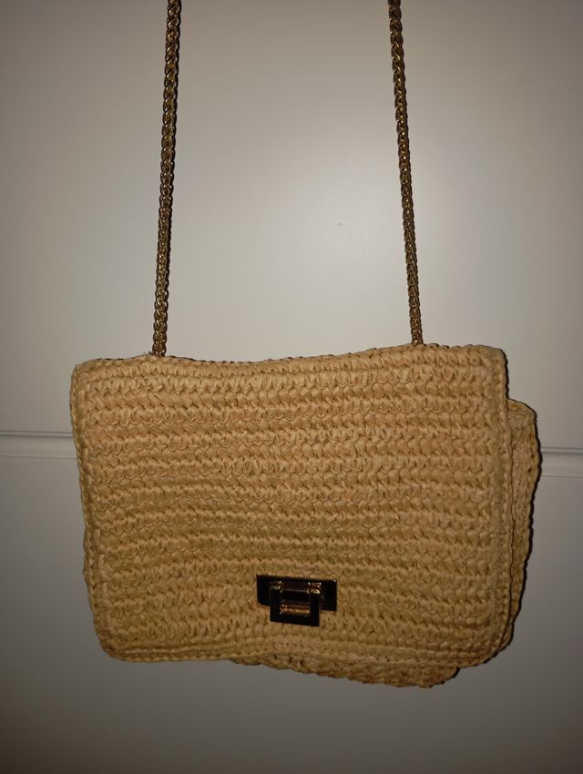 Bolso mimbre