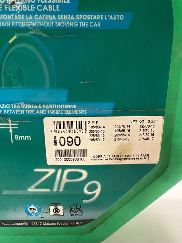 Koning catene da neve