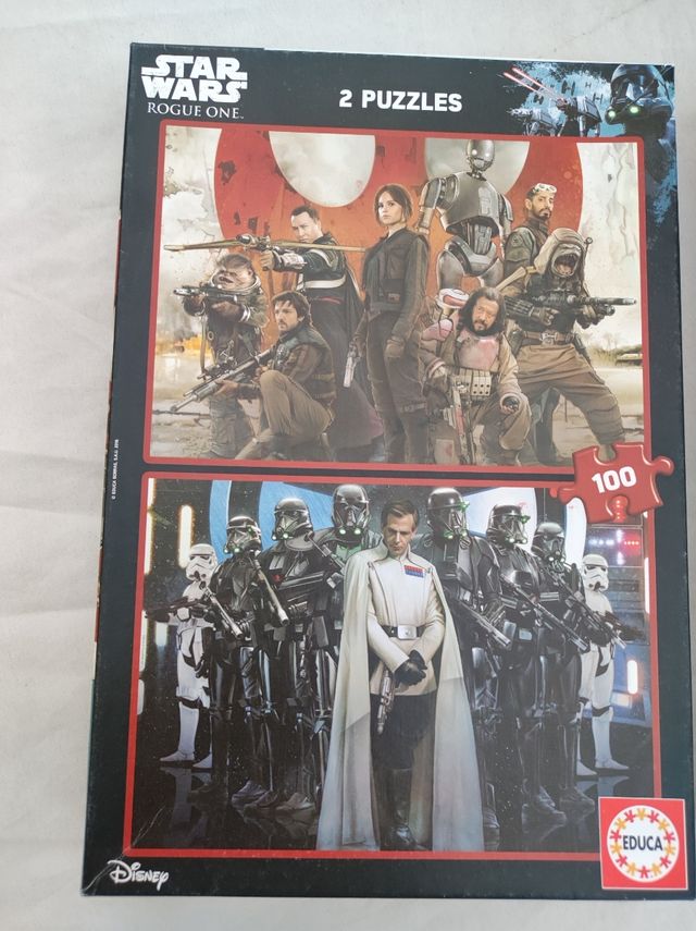 2 puzzles Star Wars 