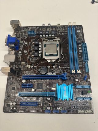Placa ASUS P8H77-M LE lga 1155 + i5 3470