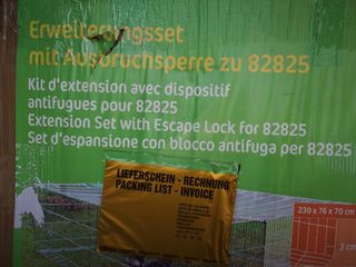 Estructura para jaula 230x76x70