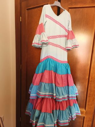 Traje flamenca niña