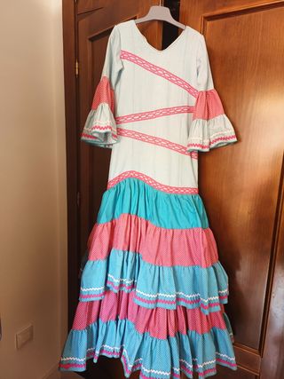 Traje flamenca niña