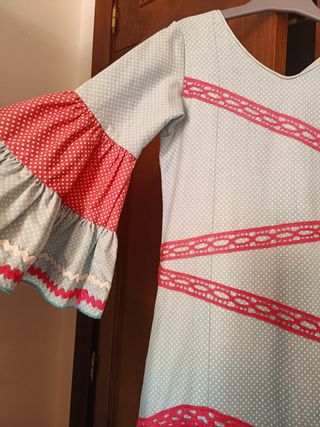 Traje flamenca niña