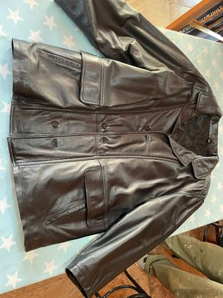 Chaqueta de piel genuina