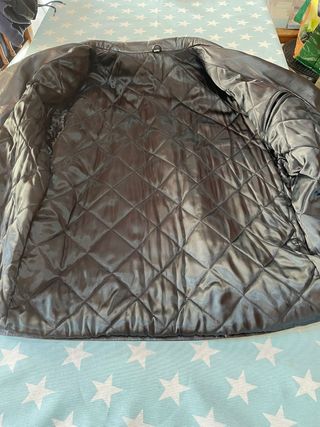Chaqueta de piel genuina