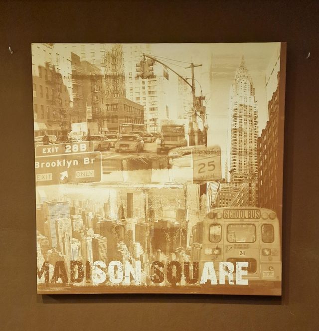 Cuadro abstracto para salón/ comedor