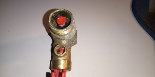 Valvola per scaldabagno