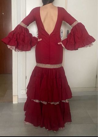 Traje de Flamenca/ Vestido de Gitana Talla 36