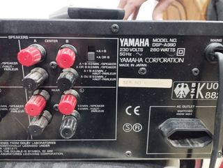 Amplificador Yamaha DSP A990 280WWTS