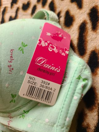 Sujetador sin estrenar