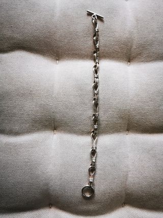 Pulsera plata de ley 
