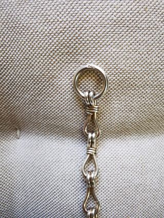 Pulsera plata de ley 