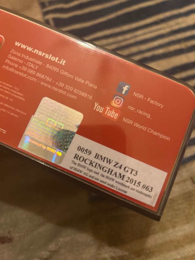 bmw z4 nsr slot