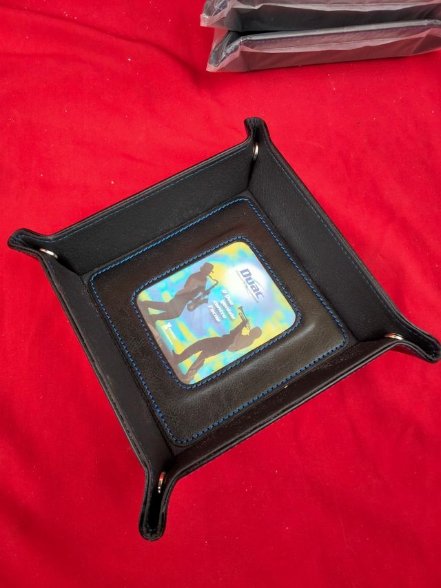 3 svuota tasche pubblicitari in pelle