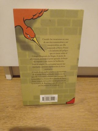 Libro Harry Potter y la cámara secreta