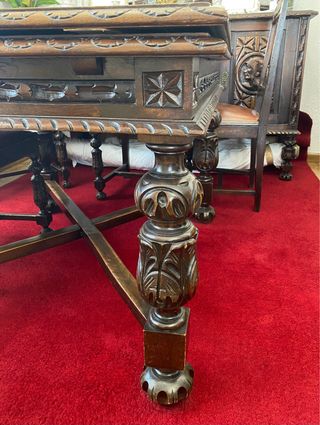 Comedor castellano labrado