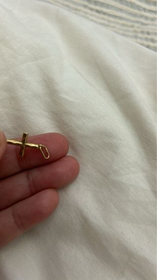 Cruz oro 18k