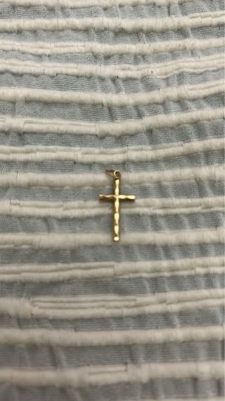 Cruz oro 18k