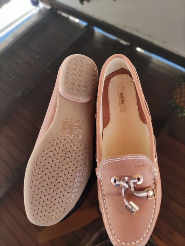 Zapatos piel Geox mujer