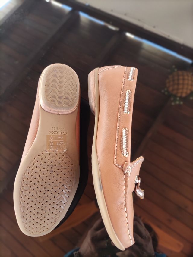 Zapatos piel Geox mujer