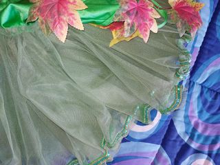 Tutù corto verde " Autunno" CAT