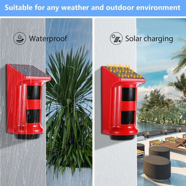 Alarma solar sensor movimiento