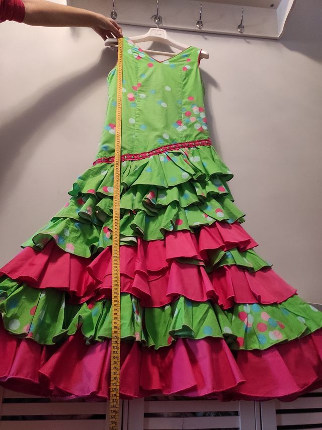 Traje flamenca
