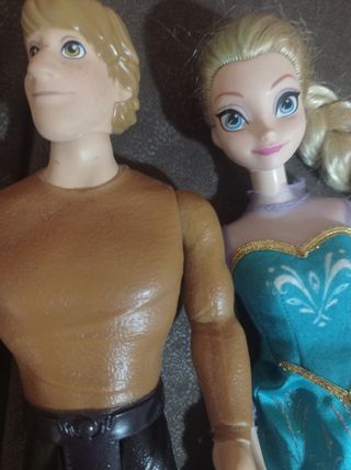 Elsa y Kristoff. Frozen 