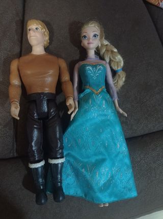 Elsa y Kristoff. Frozen 