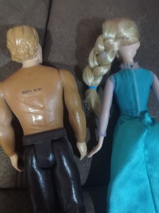 Elsa y Kristoff. Frozen 